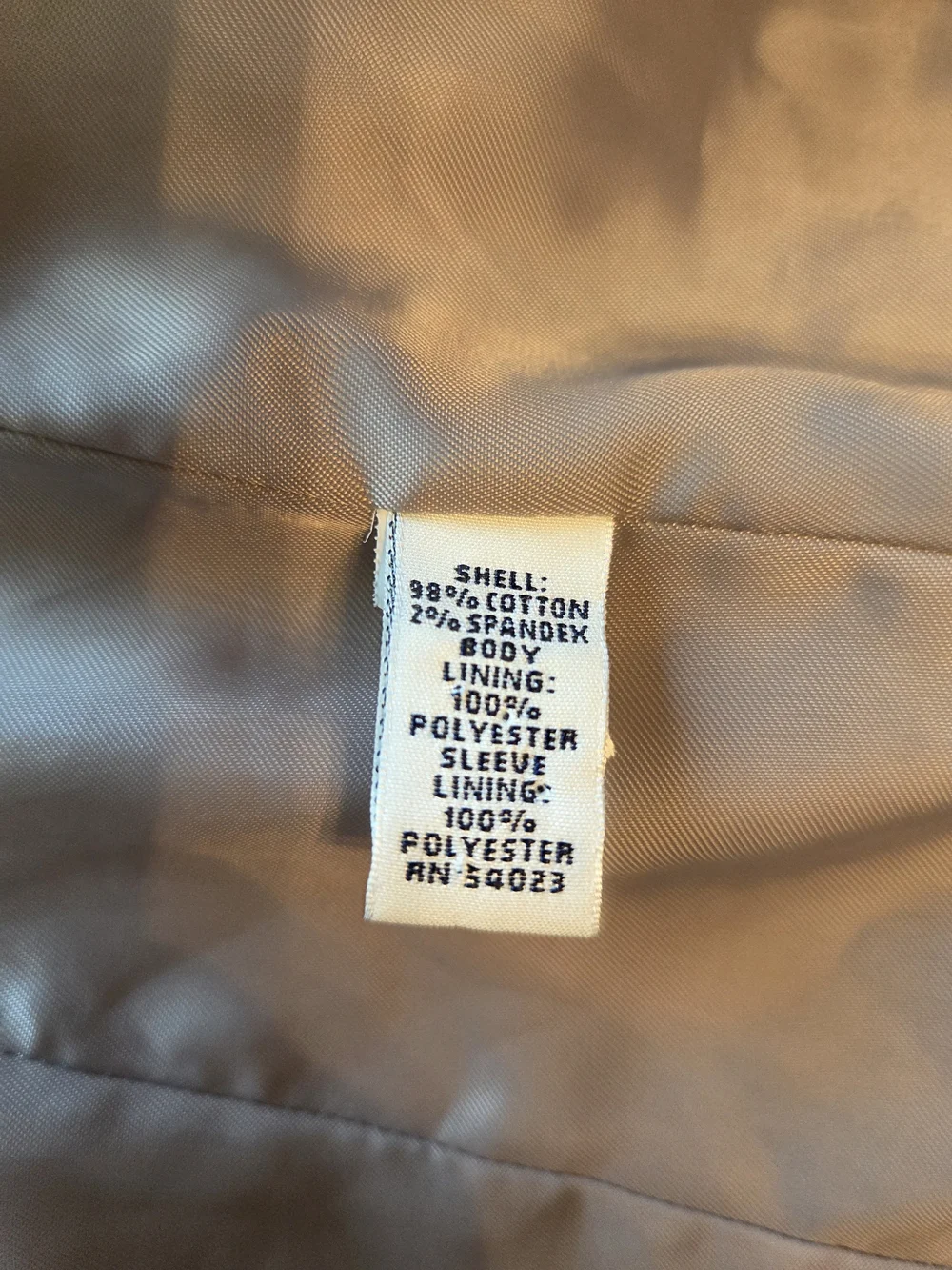 Banana Republic Corduroy Blazer Tan Womens 0 Business Casual Contemporary *flaw